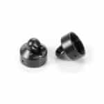 Xray Xb8 Alu Shock Cap Nut - Swiss 7075 T6 - Black Coated (2) XR358053