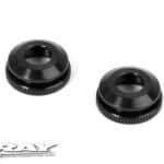 Xray Alu Shock Body Nut For Shock Boot (2) XR358142