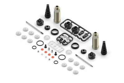 XR358207_1_piw Xray Xb8 Rear Shock Absorbers Zero Rebound ? Complete Set (2) XR358207 - Image 1