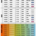 Xray Rear Spring Set C=0.53 - Silver (2) XR358284