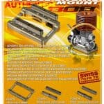 Xray Alu One-Piece Engine Mount - Swiss 7075 T6 - Hard Coated XR358714