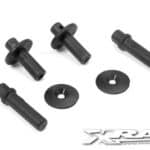 Xray Body Mount, Battery Mount - V2 & Wing Shim (2) XR361320