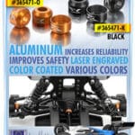 Xray Alu Drive Shaft Safety Collar - Black (3) XR365471-K