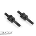 Xray Steel Screw Shock Pivot Ball With Hex (2) XR368045