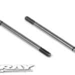 Xray Front Hardened Shock Shaft (2) XR368160