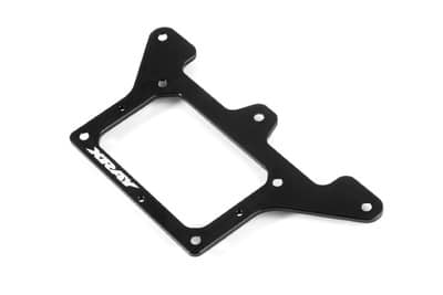XR37115420_1_piw Xray X12'17 Alu 2.0mm Rear Pod Lower Plate - 7075 T6 XR371154 - Image 1