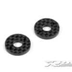 Xray X10 Graphite 2.5mm Shim For 6mm Body Post (2) XR371349