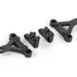 Xray Composite Front Upper Arm Mount - Left - Hard XR372021