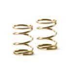 Xray Spring 4.25 Coils 3.6X6X0.4mm; C=1.5 - Gold (Soft) (2) XR372176