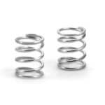 Xray Spring 4.75 Coils 3.6X6X0.45mm; C=2.0 - Silver (Soft) (2) XR372177