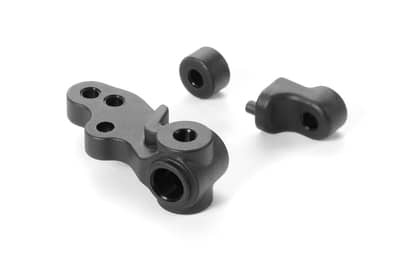 v_372213_piw Xray X1 Composite Steering Block - 3-Hole & Backstops XR372213 - Image 1