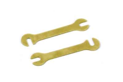 372294_piw Xray Steel Shim 0.6mm - Gold (2) XR372294 - Image 1