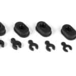 Xray Composite Eccentric Bushings + Caster Clips (2) XR372315