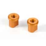 Xray Alu Eccentric Bushing 0.0mm - Orange (2) XR372316-O