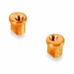 Xray Alu Eccentric Bushing 1.0mm - Orange (2) XR372318-O