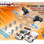 Xray Alu Eccentric Bushing 1.0mm (2) XR372318