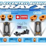 Xray X1 Alu 1 Dot Bushing - Camber 1-2.5 (2) XR372326