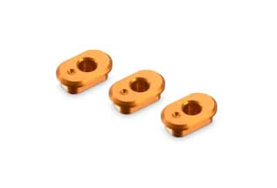 372327_1_piw Xray X1 Alu 1 Dot Bushing - Caster 6-9 (3) XR372327 - Image 1