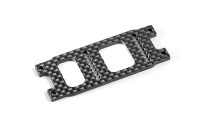 XR373034_01_piw Xray X1'17 Graphite Rear Wing Mount 2.5mm XR373034 - Image 1