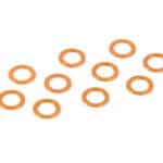 Xray Alu Shim 5.3X7.8X0.5mm - Orange (10) XR373120-O