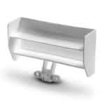 Xray X1 Composite Rear Wing - Lightweight & Wide - White XR373514