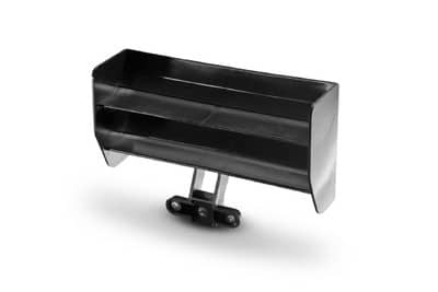 373514-K_piw Xray X1 Composite Rear Wing - Lightweight & Wide - Black XR373514-K - Image 1