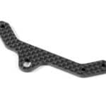 Xray X1 Rear Pod Upper Plate - Graphite 2.5mm XR373546