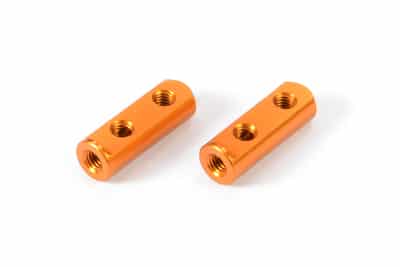 v_376259-o_piw Xray X12 Alu Servo Mount - Orange (2) XR376259-O - Image 1