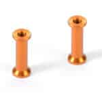 Xray Alu Mount 18.0mm - Orange (2) XR376365-O