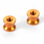 Xray Alu Mount 6.0mm - Orange (2) XR376366-O