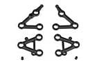 Xray Set Of Suspension Arms, Lower + Upper (2+1+1) - Hard XR382101
