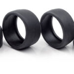 Xray Rubber Tires + Inserts, F+R (40Deg) XR389640