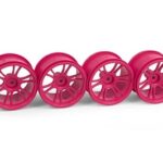 Xray M18Mt Starburst Wheels - Pink (4) XR389948
