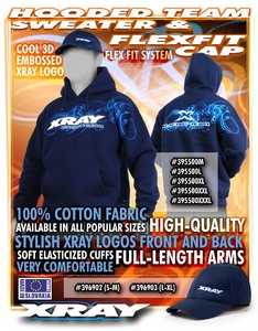 395500XXL_1_piw Xray Sweater Hooded - Blue (Xxl) XR395500XXL - Image 1