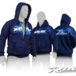 Xray Sweater Hooded With Zipper - Blue (S) XR395600S