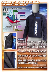 396020M_1_piw Xray High-Performance Softshell Jacket (M) XR396020M - Image 1