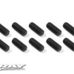 Xray Hex Screw Sb M4X10  (10) XR901410
