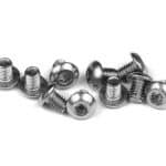 Xray Hex Screw Sh M3X4 - Stainless  (10) XR902304