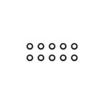 Arrowmax Alloy Shims 3 x 5 x 2 Black - (10) AM020050