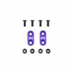 Arrowmax 1/10 On-Road Alloy Wing Mounts  - Purple AM030103