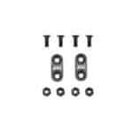 Arrowmax 1/10 On-Road Alloy Wing Mounts - Gray AM030105