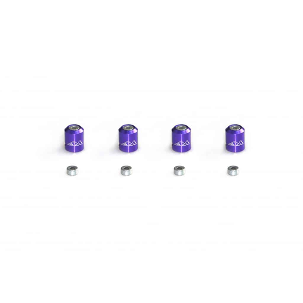 am190046_1 Arrowmax Body Post Marker for 1/8 Cars - Purple AM190046 - Image 1