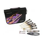 Arrowmax AM Toolset-1/10 Elect Trg Cars-Tool Bag Blk/Golden AM199444