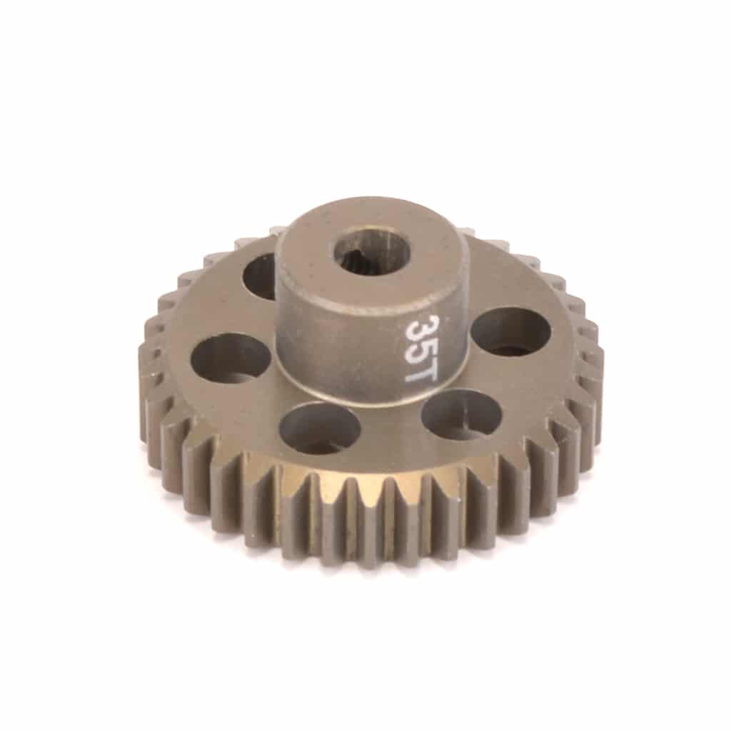 cr4835_1 Core RC Pinion Gear 48DP 35T (7075 Hard) CR4835 - Image 1