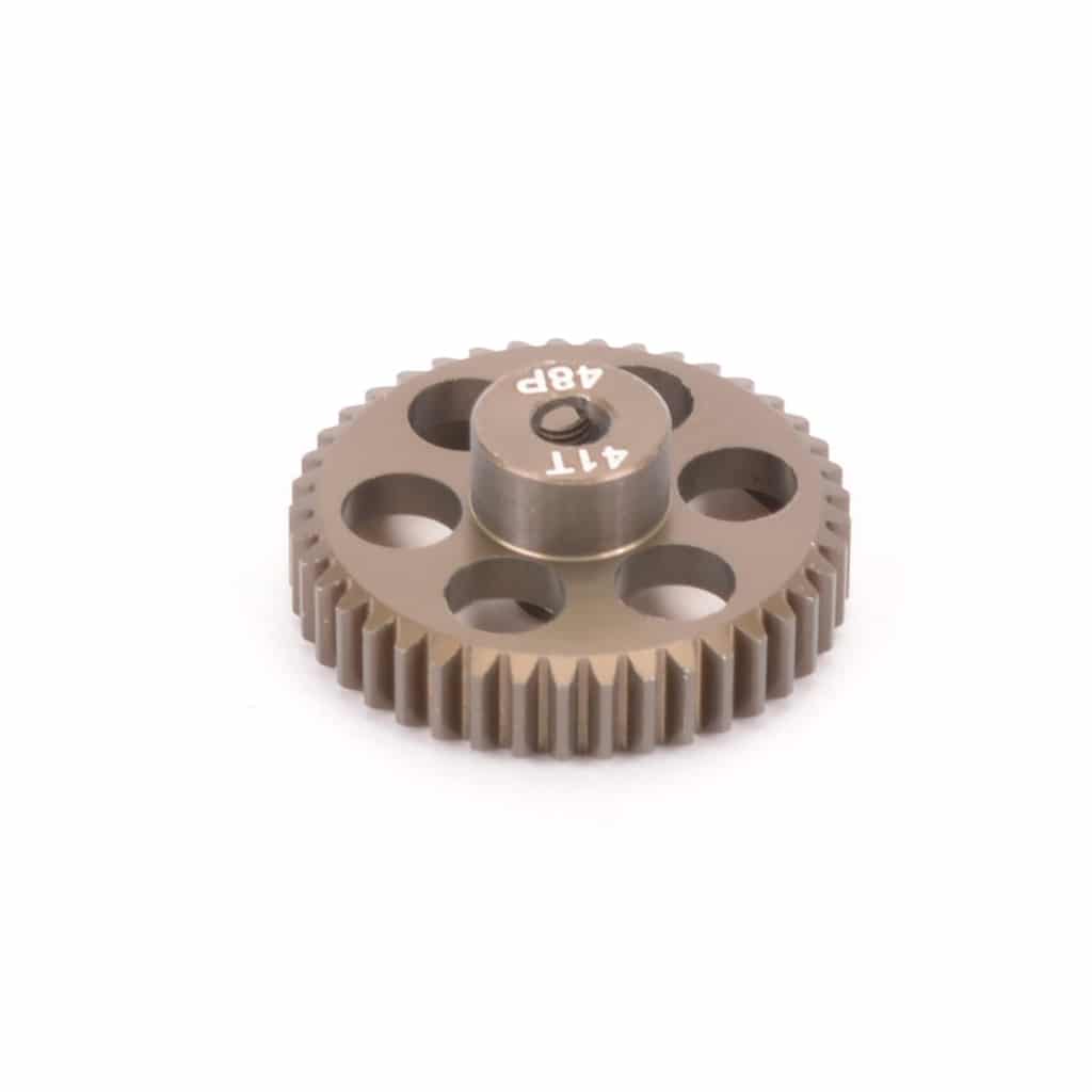 cr4841_1 Core RC Pinion Gear 48DP 41T (7075 Hard) CR4841 - Image 1