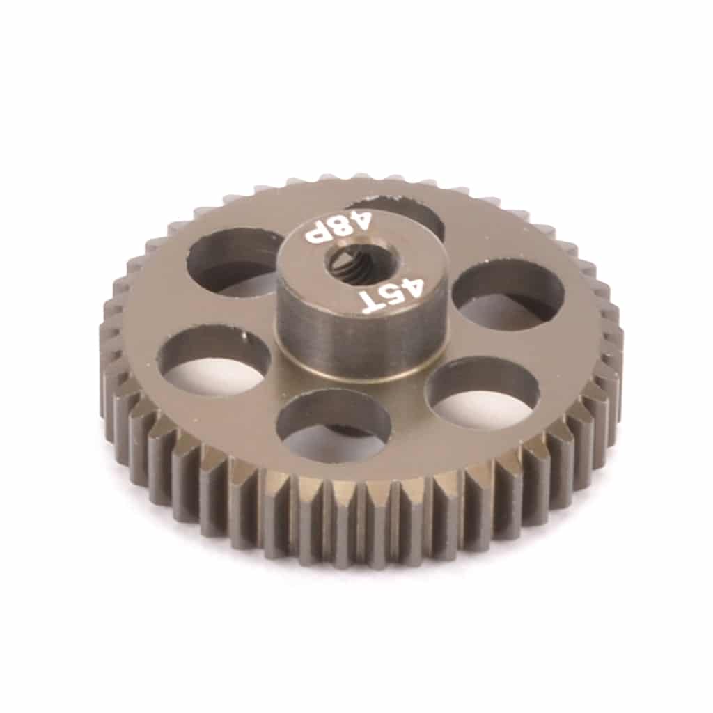 cr4845_1 Core RC Pinion Gear 48DP 45T (7075 Hard) CR4845 - Image 1