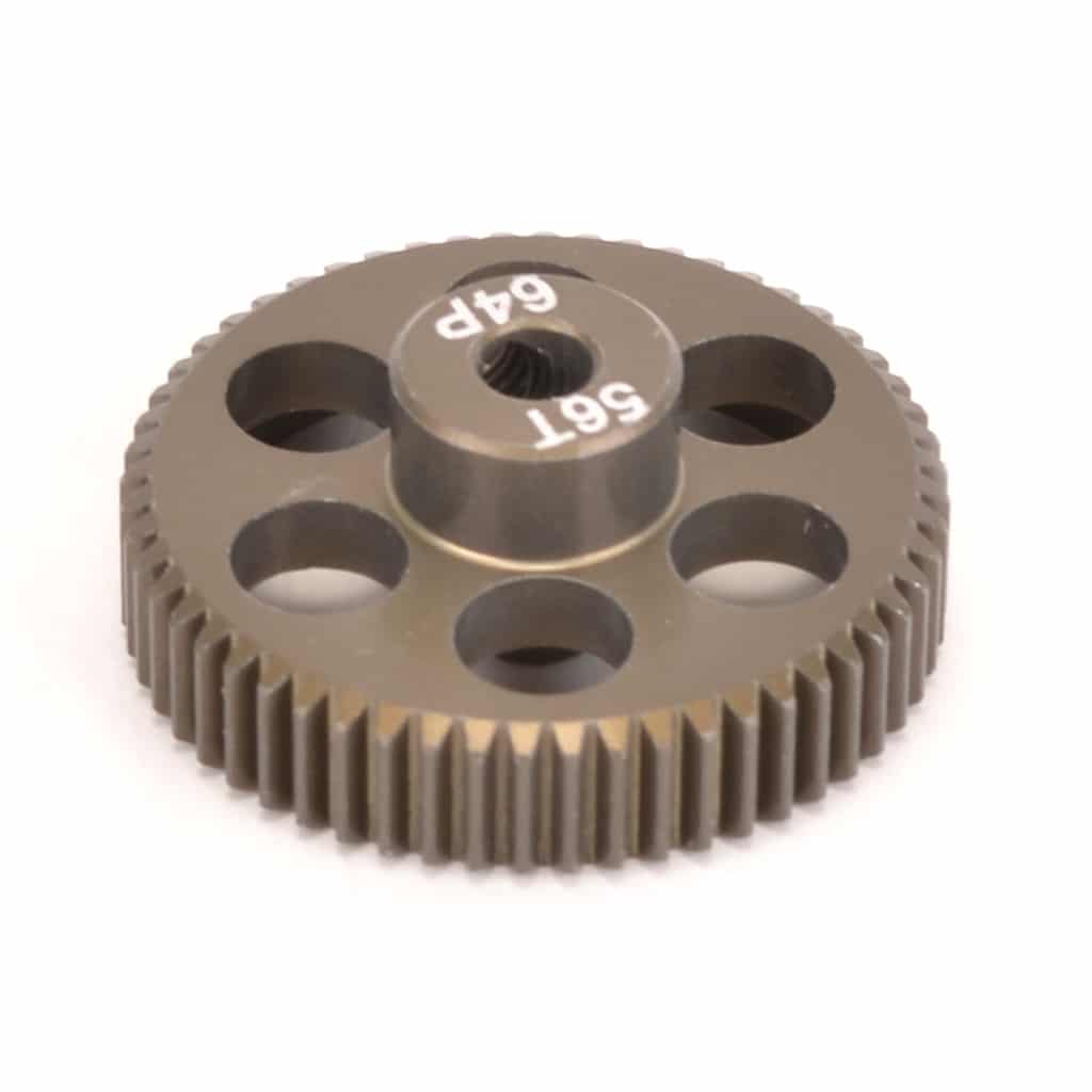cr6456_1 Core RC Pinion Gear 64DP 56T (7075 Hard) CR6456 - Image 1