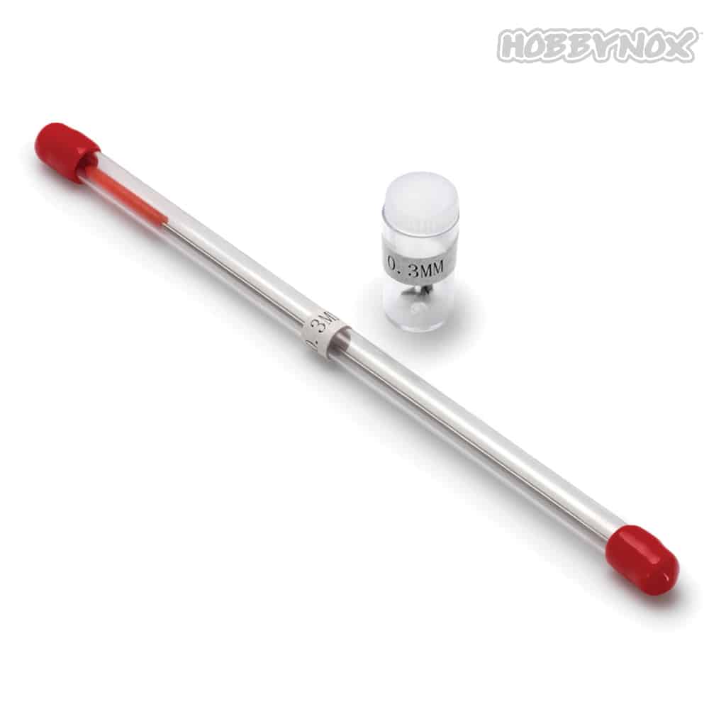 hn003-02b_1 Hobbynox Tara Needle & Nozzle Set 0.3mm HN003-02B - Image 1