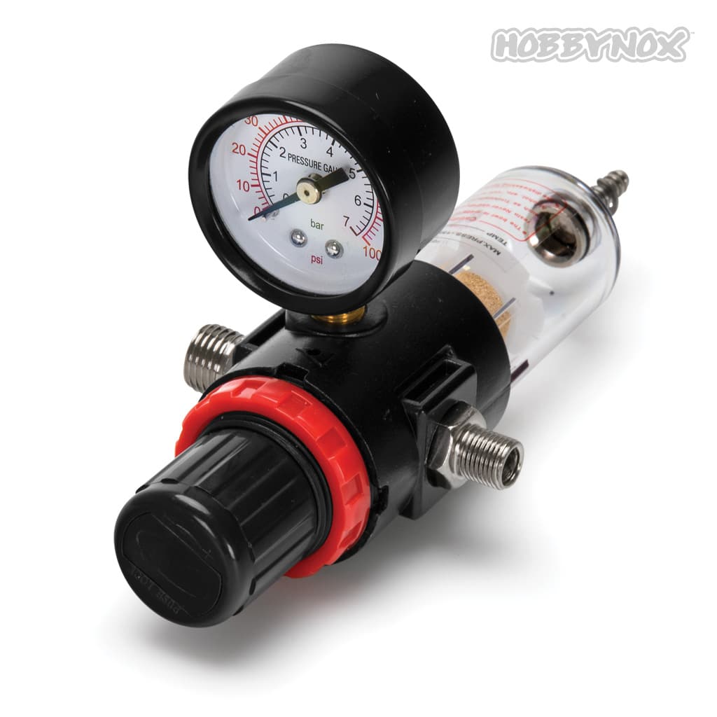 hn013-01_1 Hobbynox Air-Regulator - Manometer & Air Filter HN013-01 - Image 1