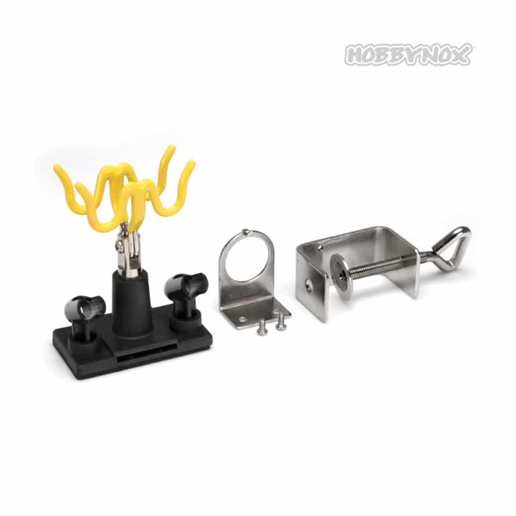 hn017-00_1 Hobbynox Airbrush Holder 2 + 2 HN017-00 - Image 1